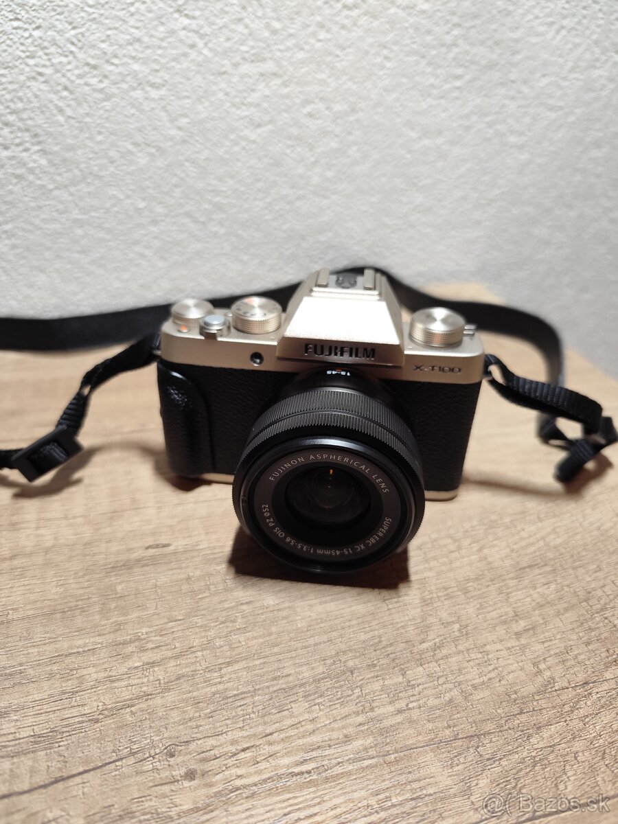 Digitálny fotoaparát Fujifilm X-T100 strieborná + XC 15-45mm - 2