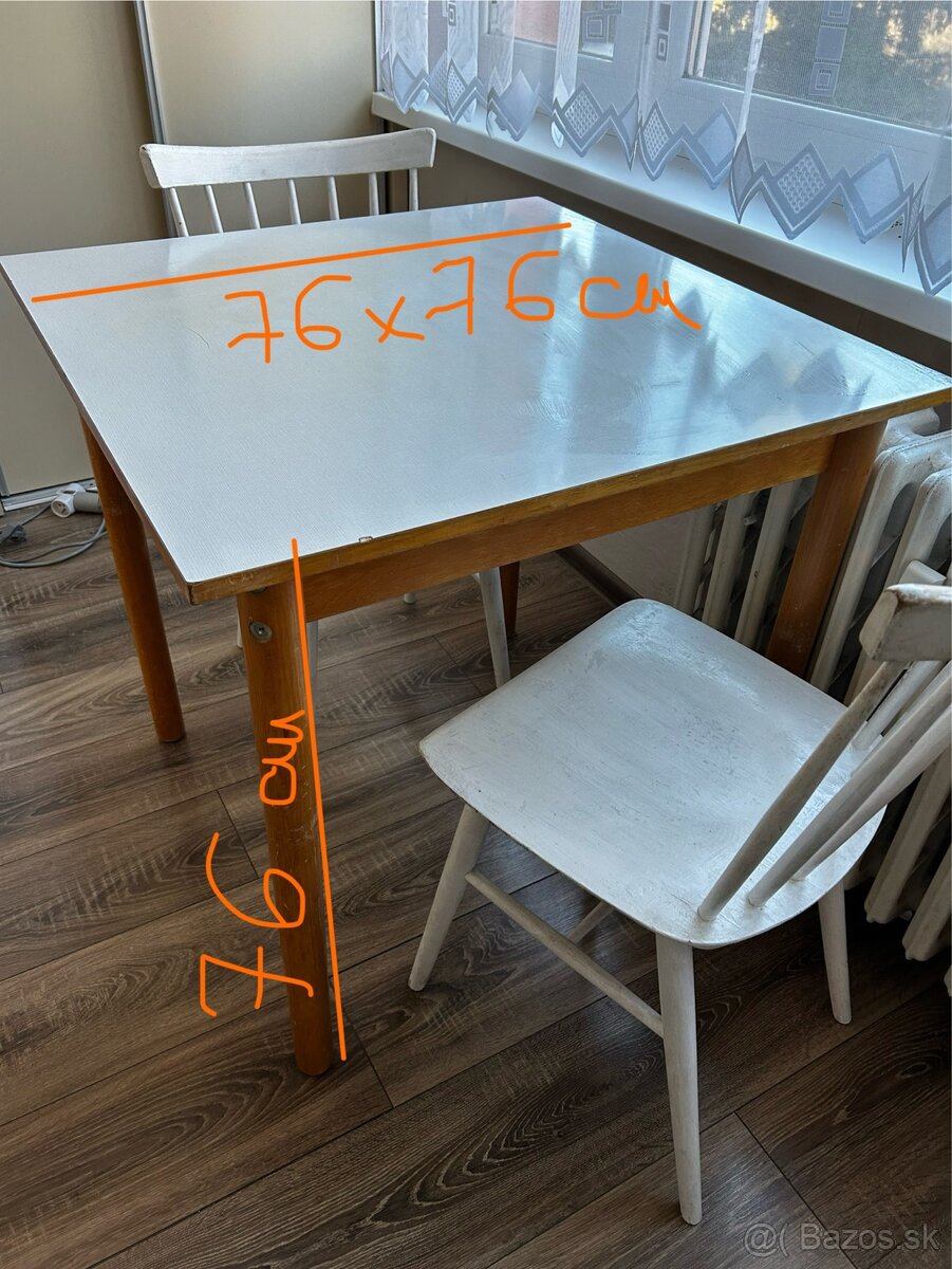 Stôl a 2 stoličky - 2