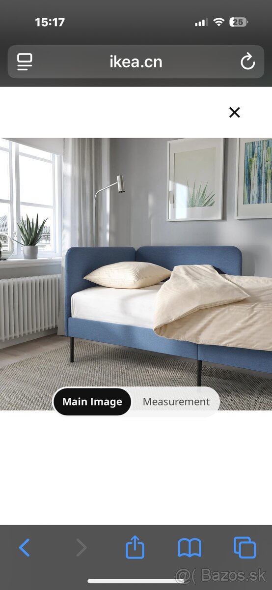 Ikea postel 90x200 - 2