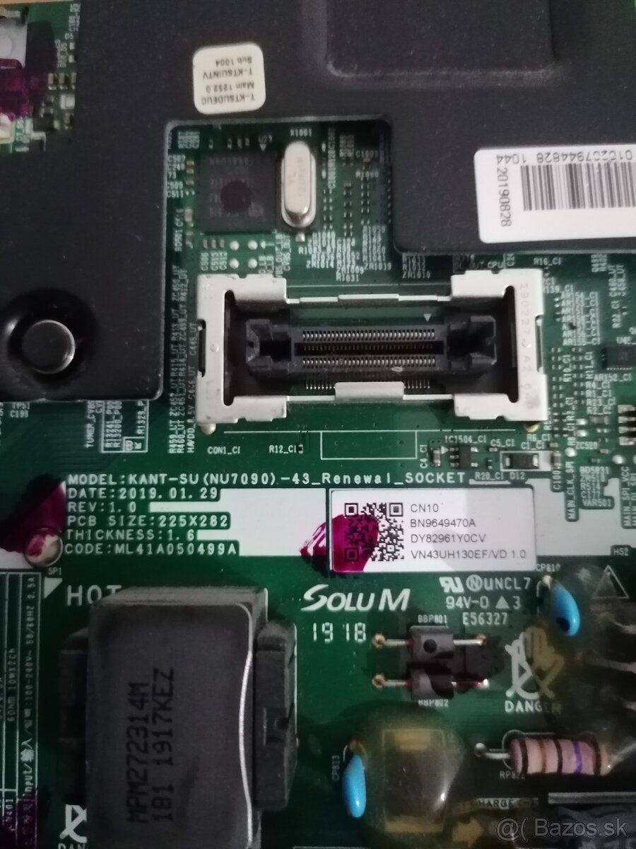 Samsung ue43nu7092u kombi doska. - 2