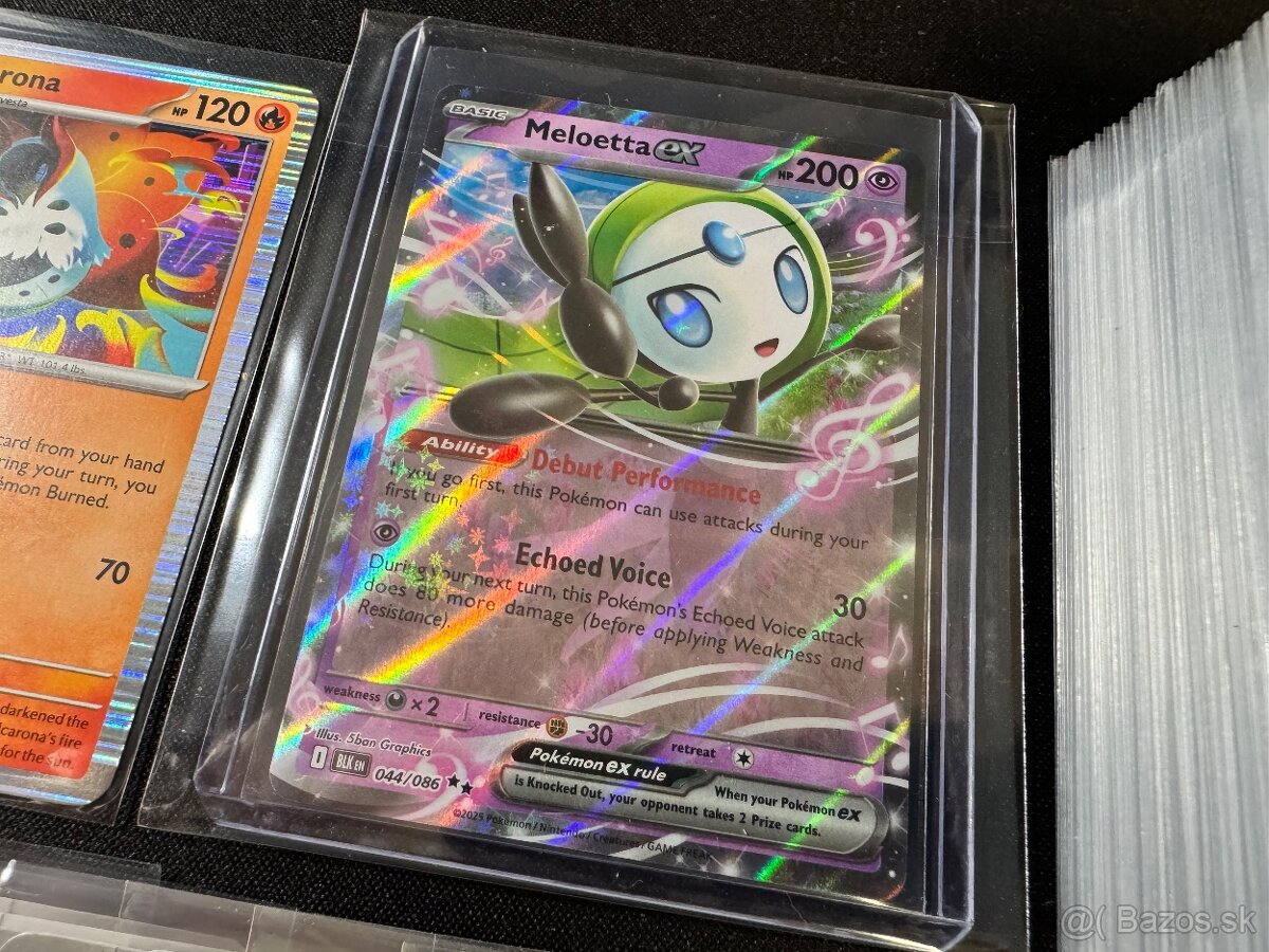 Pokemón MEGA balík (E): 100ks kariet v obaloch s EX + darček - 2