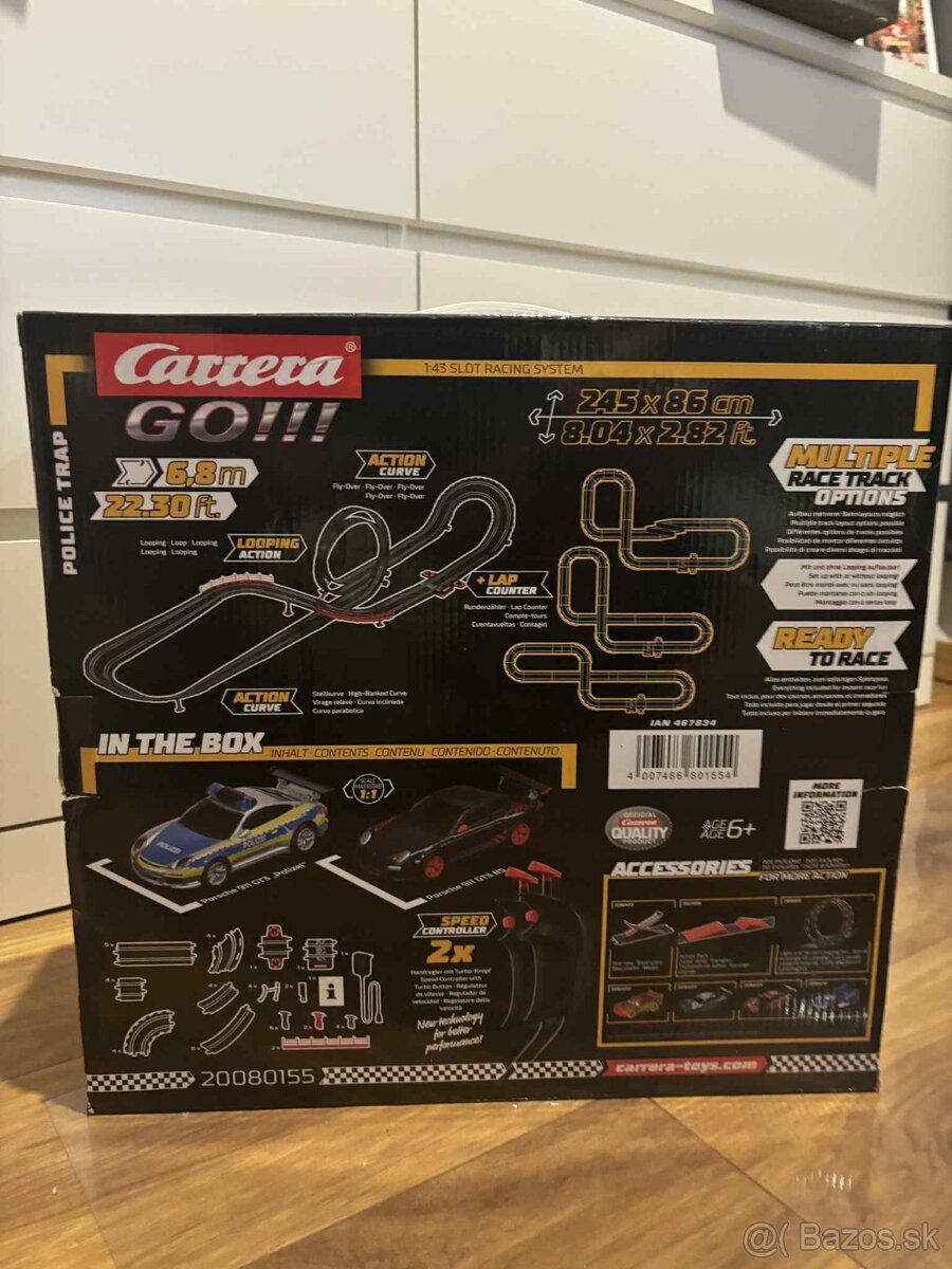 Autodraha CARRERA GO PORSCHE POLICE TRAP - 2