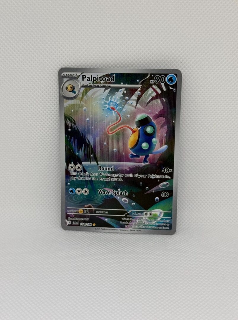 Pokémon karta Palpitoad 104/086 – NM – ORIGINÁL - 2
