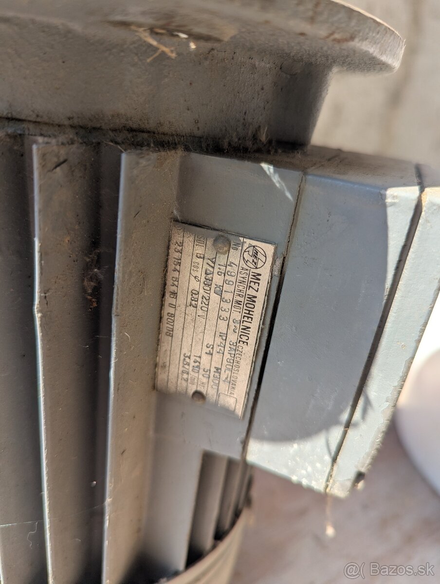 Motor 3 fázový - 1.6 KW - 2