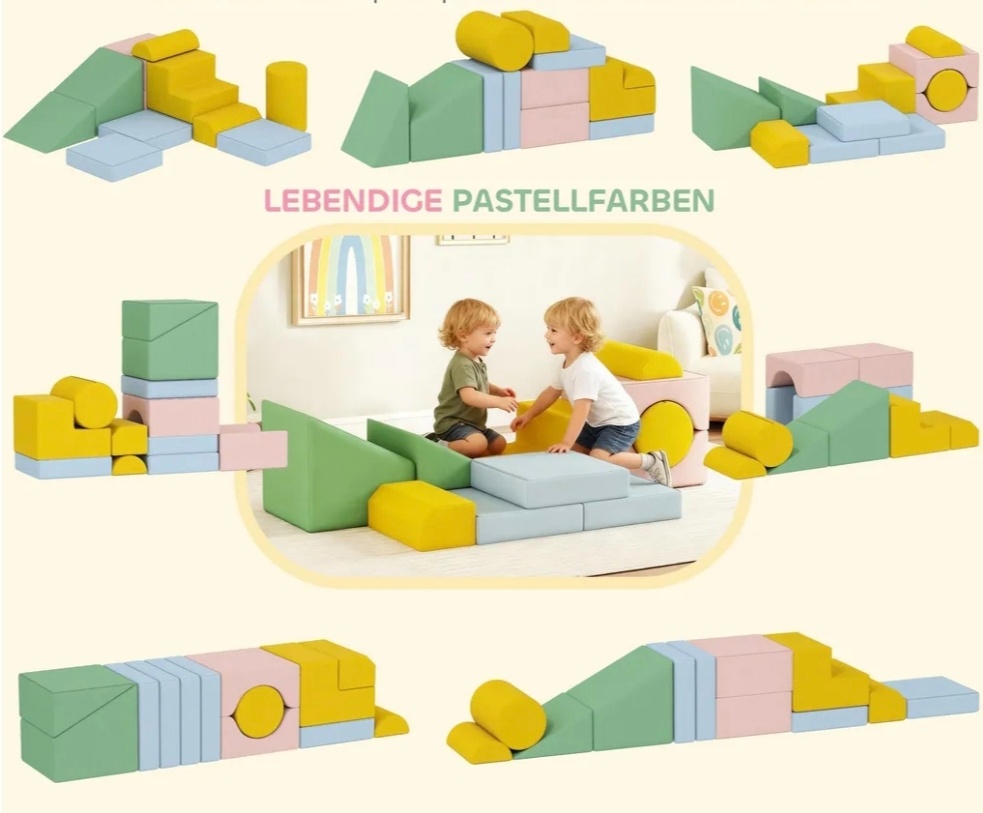 Penové stavebné bloky/kocky - 2