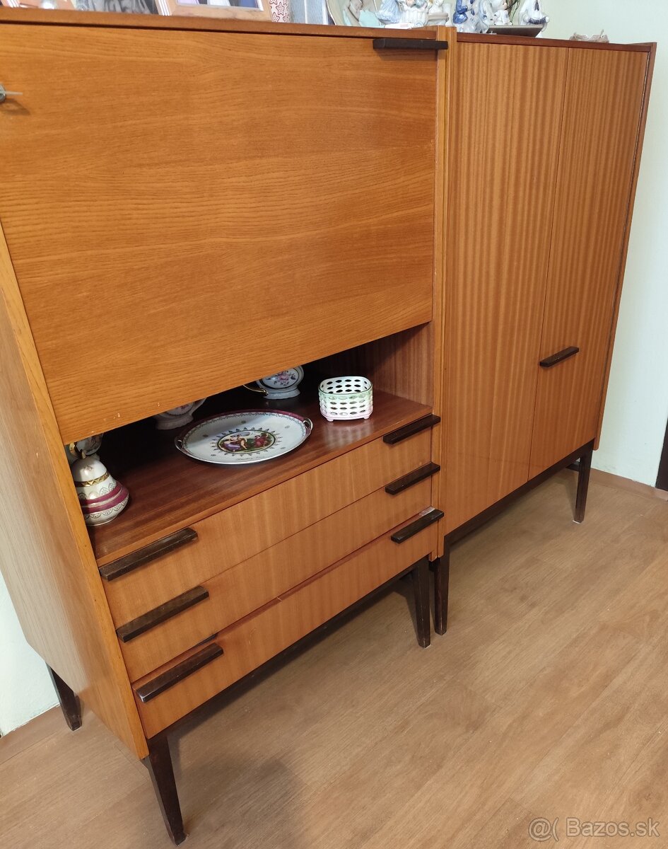 Retro obývacia stena - 2