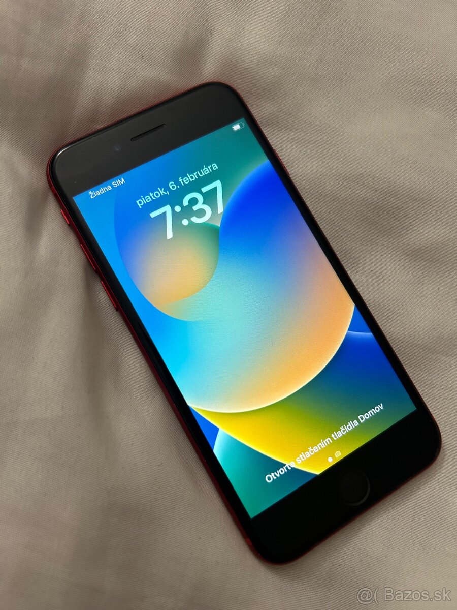 iPhone 8 64GB red - 100% batéria - 2