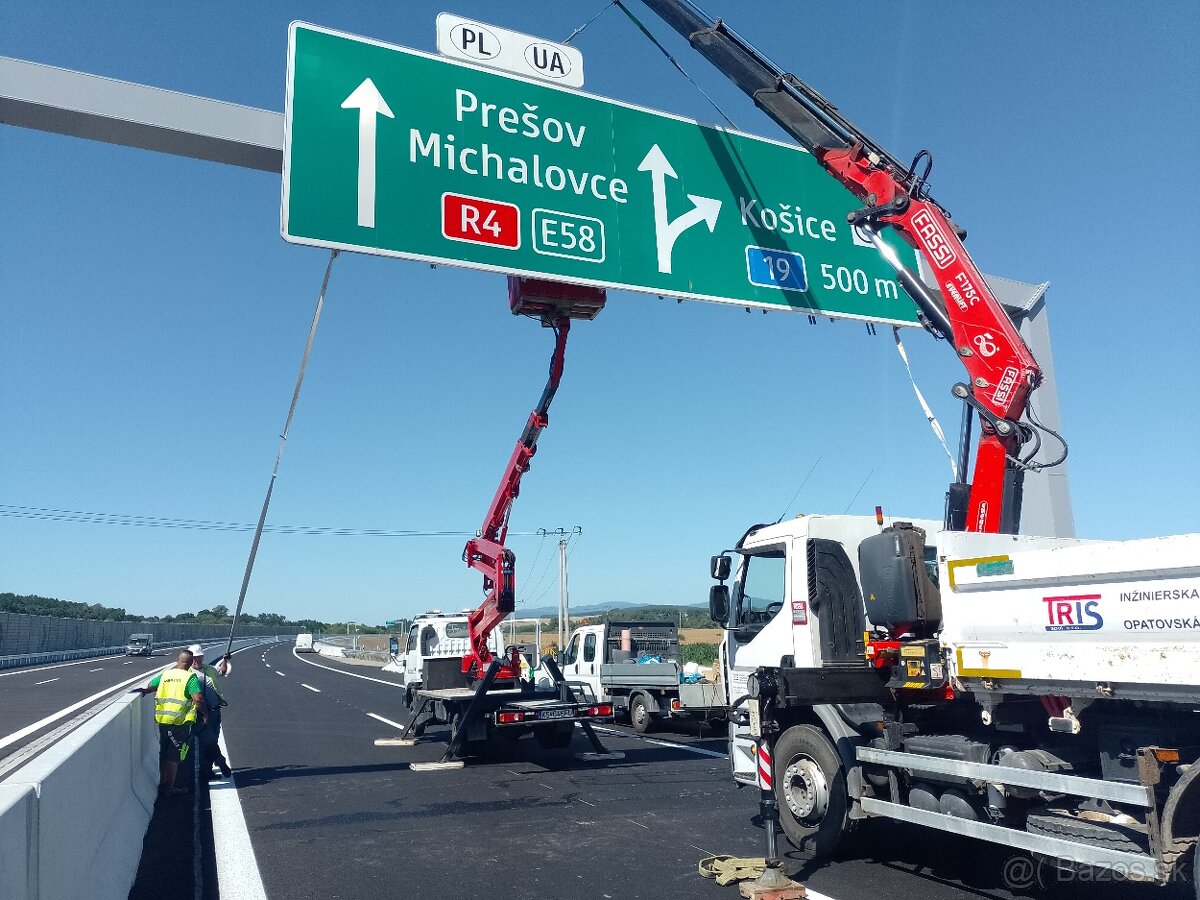 plošina do 20 metrov - 2