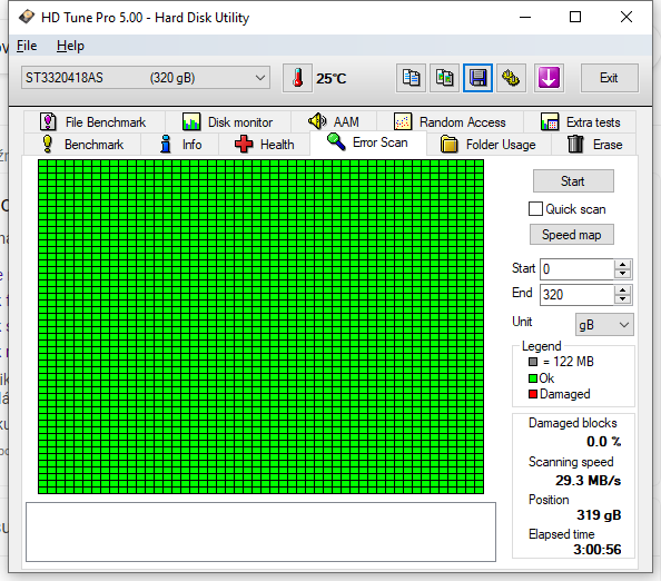 Predám 3,5" hdd 320 GB SATA - 2
