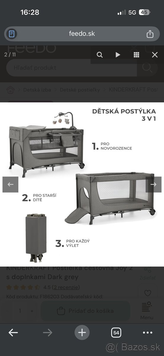 Prenosná postielka - 2