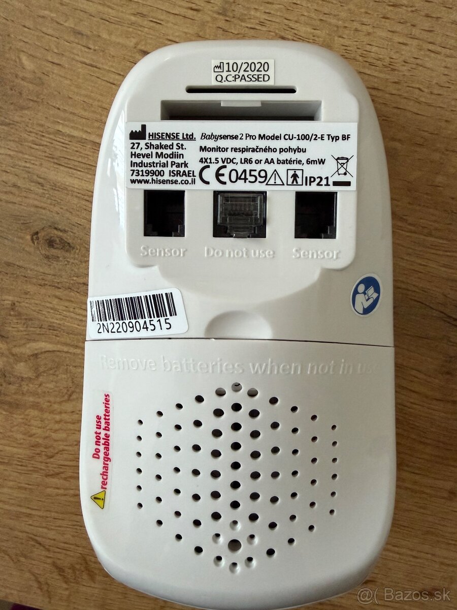 Monitor dychu Babysense 2 Pro - 2