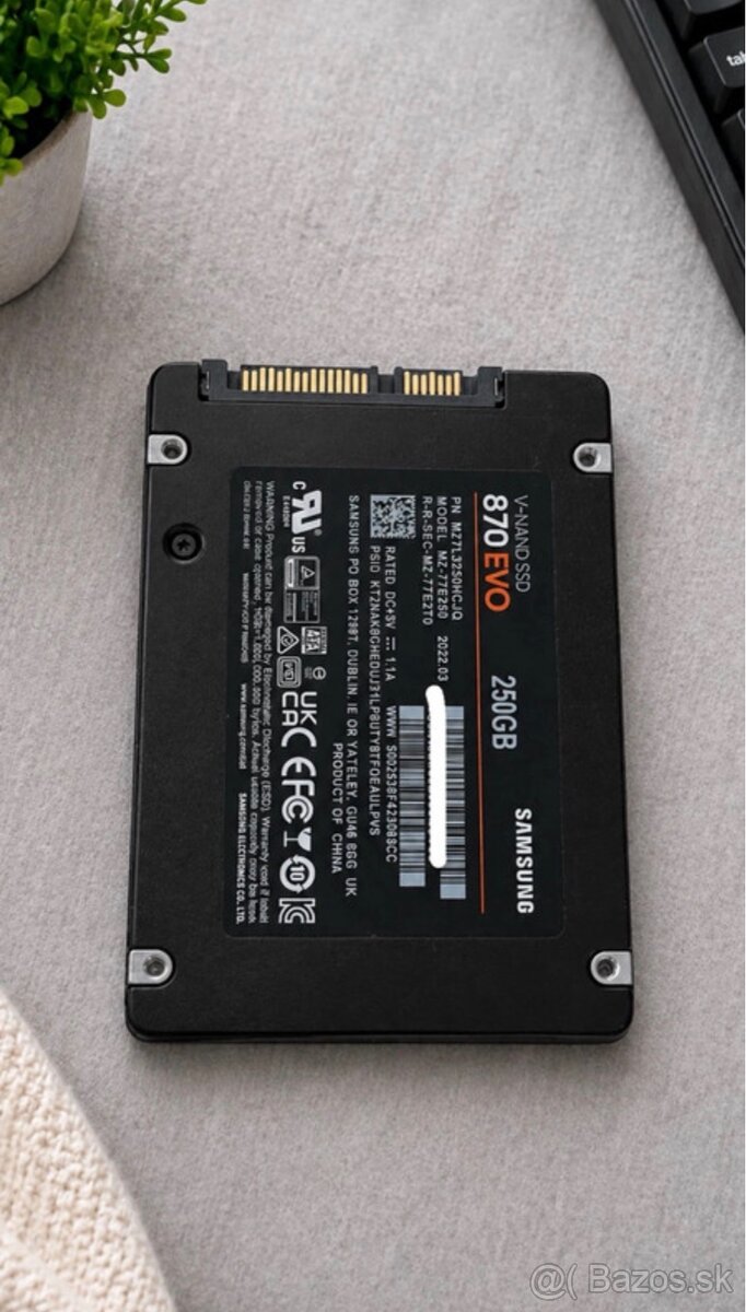 SSD Samsung 870 EVO 250GB - 2