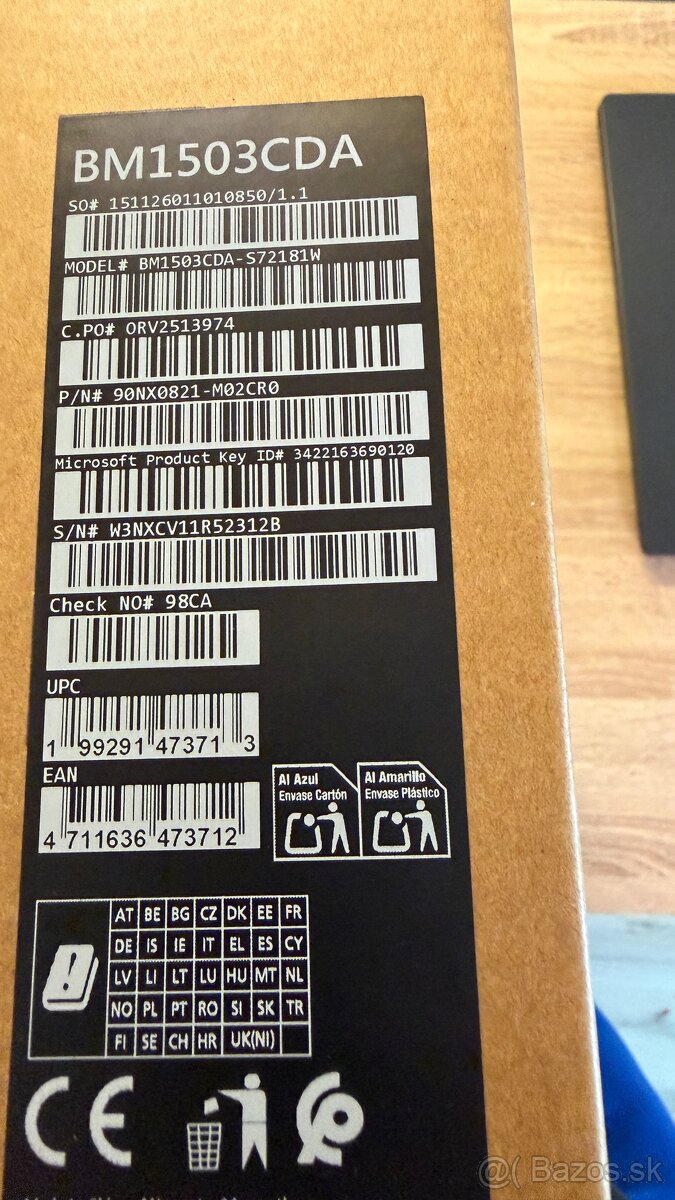 Vymenim novy notebook ASUS EXPERTBOOK zaruka 2 roky - 2
