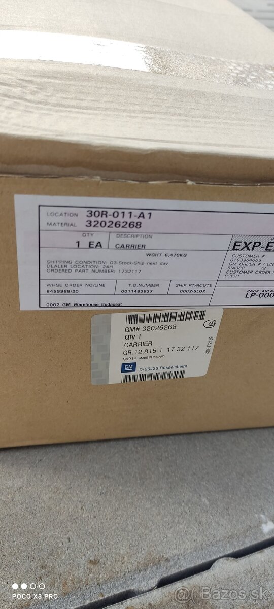Strešný nosič Opel Astra J 5 dve. - 2