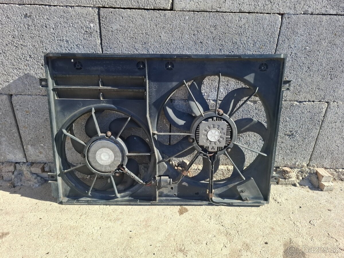 Ventilator chladenia, intercoler VW Passat B6 - 2