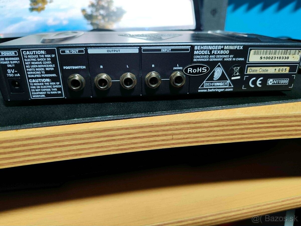 Predám Behringer MINIFEX FEX800 - 2