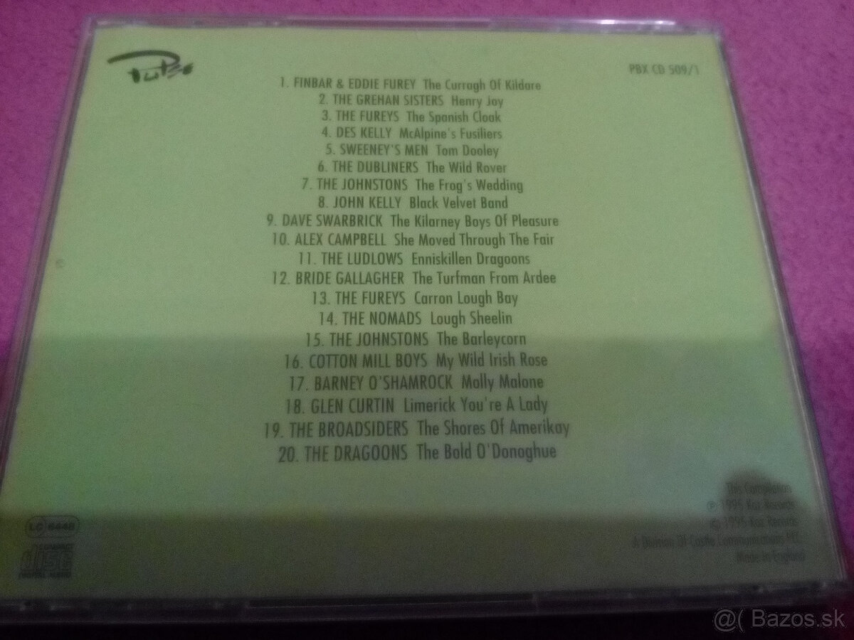 Irish folk na 3x CD za 6.-€. - 2