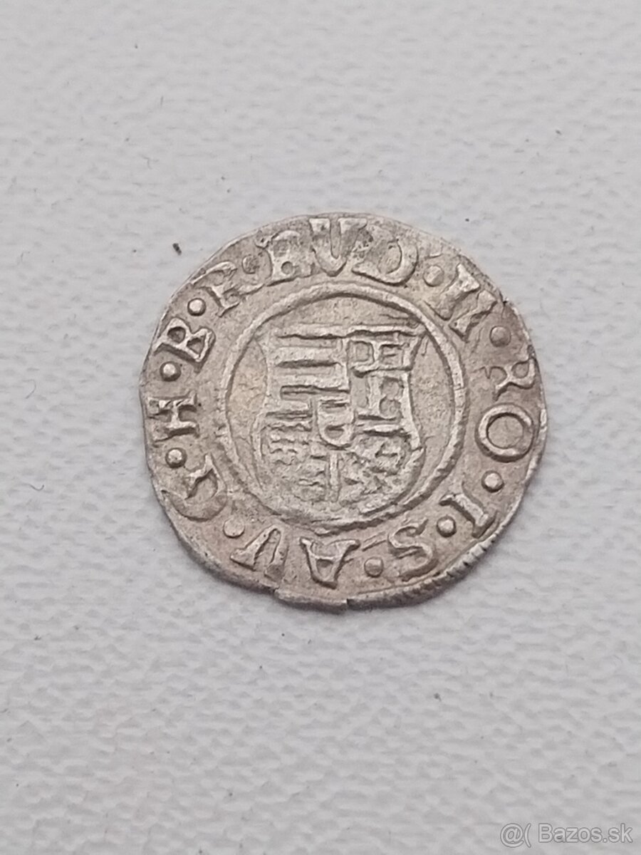 Mince Denar Rudolf II. 1590 - 2