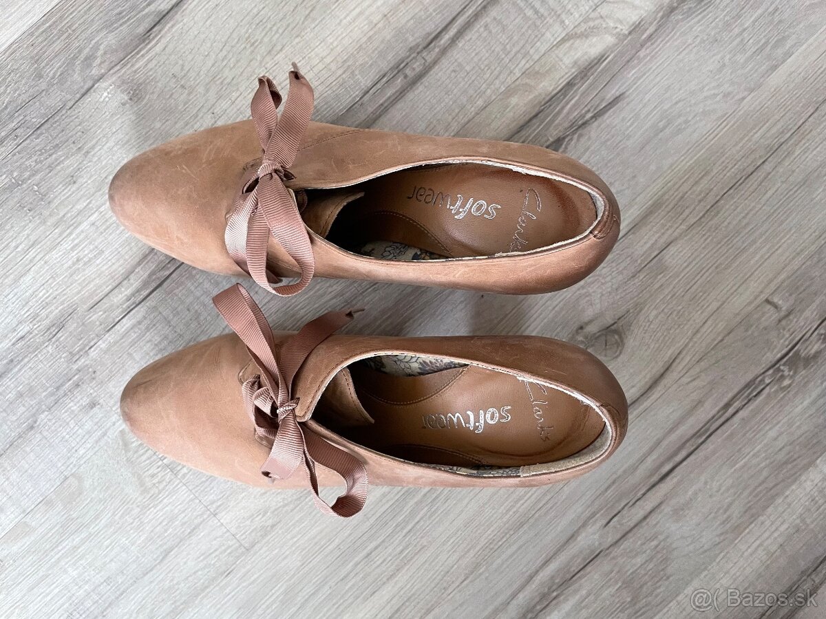 Prechodne damske topanky na opatku - 2