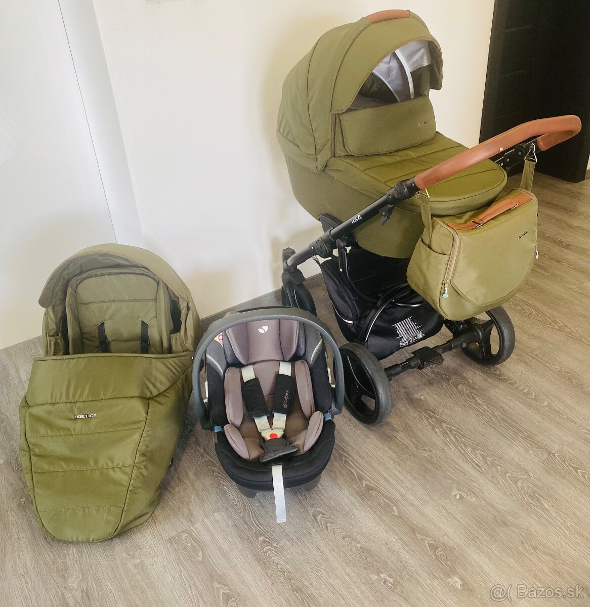Kočík Bebetto Luca a vajíčko Cybex Aton 5 - 2
