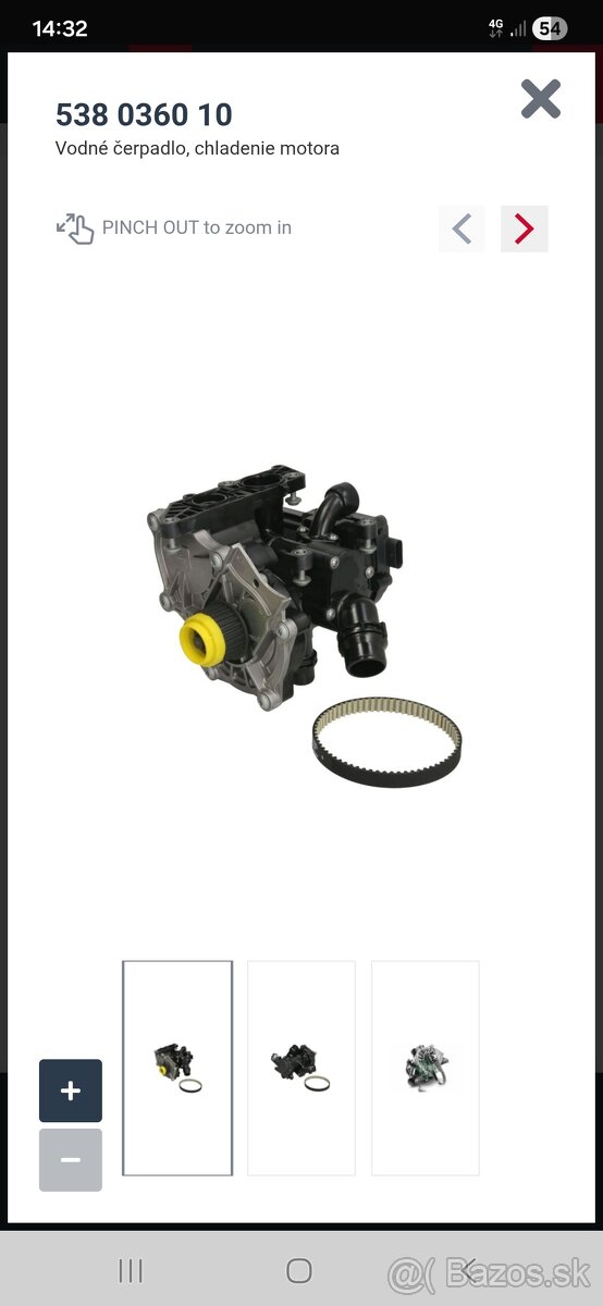 Vodná pumpa INA - 2