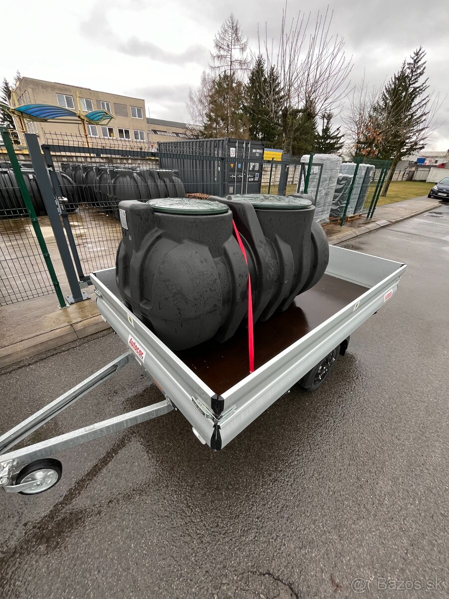 Plastové podzemné monolitické nádrže na vodu 1000L až 7000L - 2