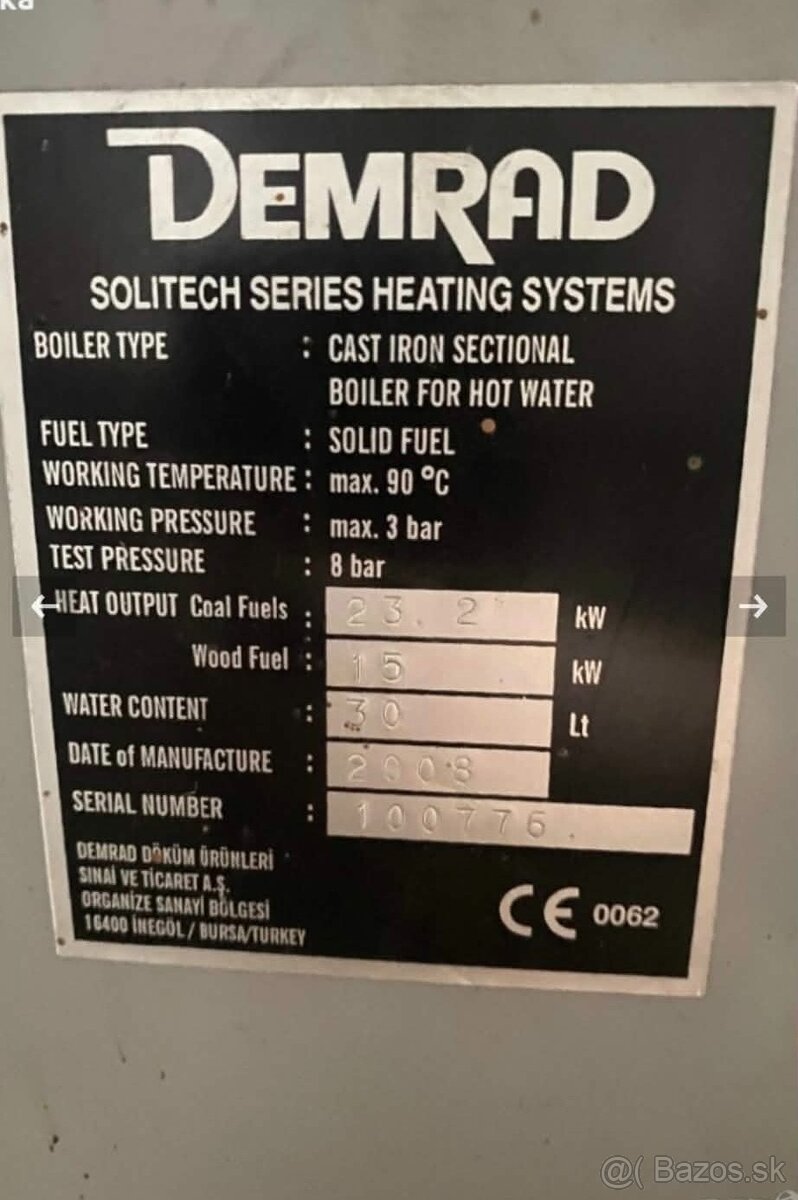 Kúpim kotol Demrad Solitech - 2