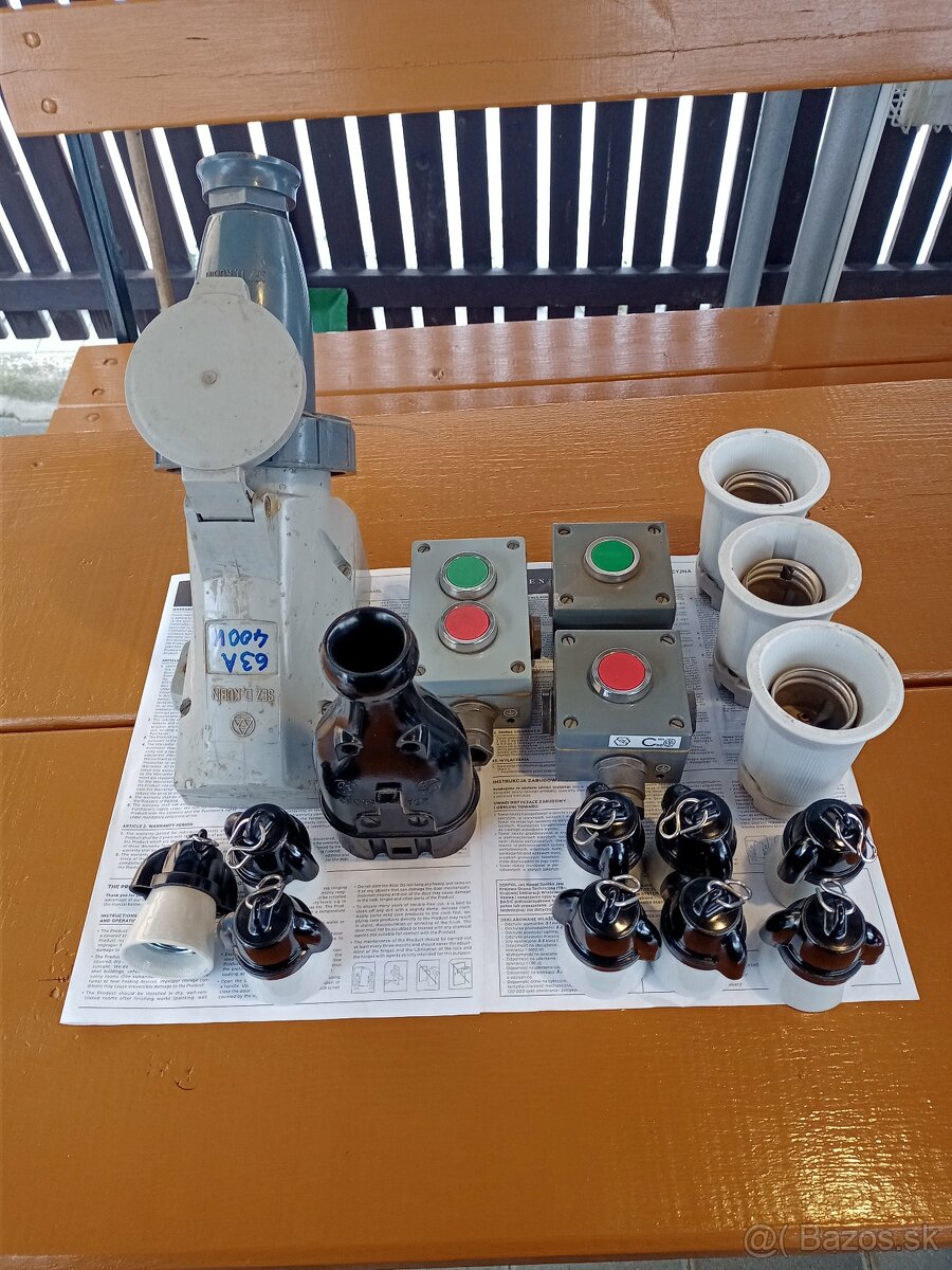 Predám rôzne druhy elektro materiálu. - 2