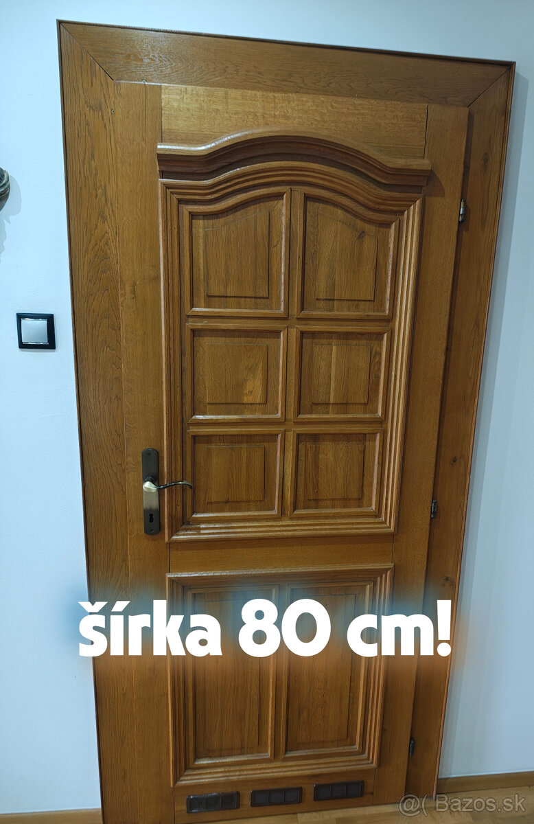 interirérové rustikálne dvere z masívu - 2