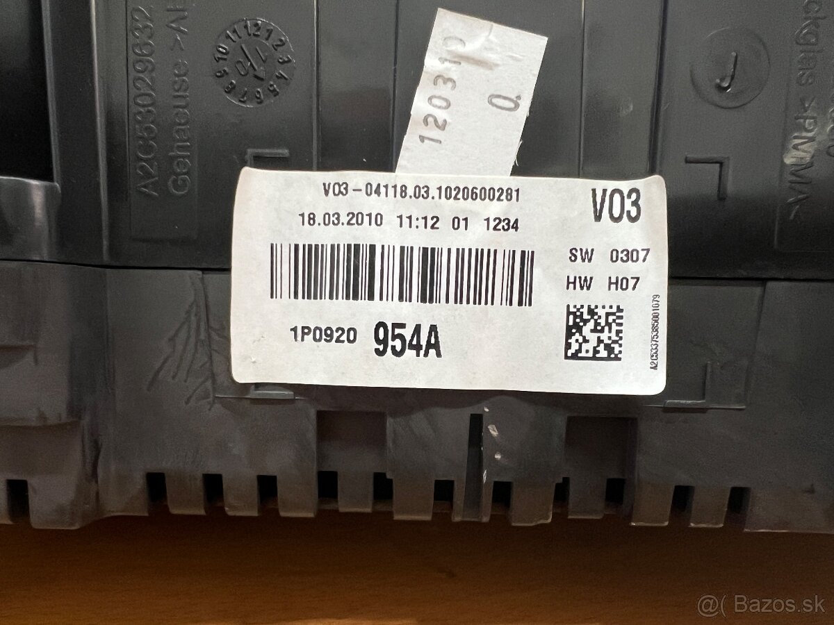 Budíky SEAT Leon FR - 2