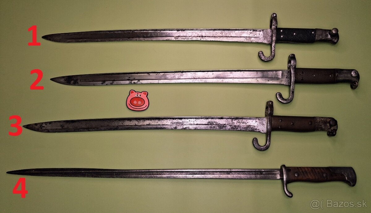 dlhé bodáky bajonety - 2