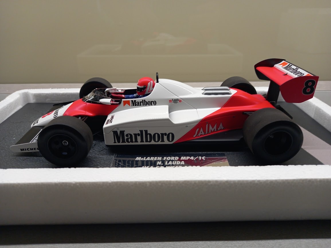 F1 MCLAREN MP4/1C FORD MARLBORO USA WEST GP 1983 LAUDA 1:18 - 2