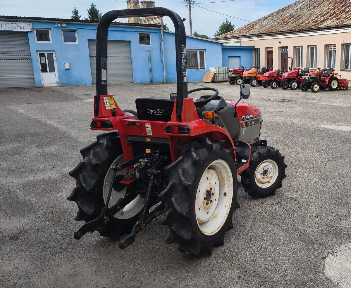 Japonský traktor yanmar af 18 4x4 - 2