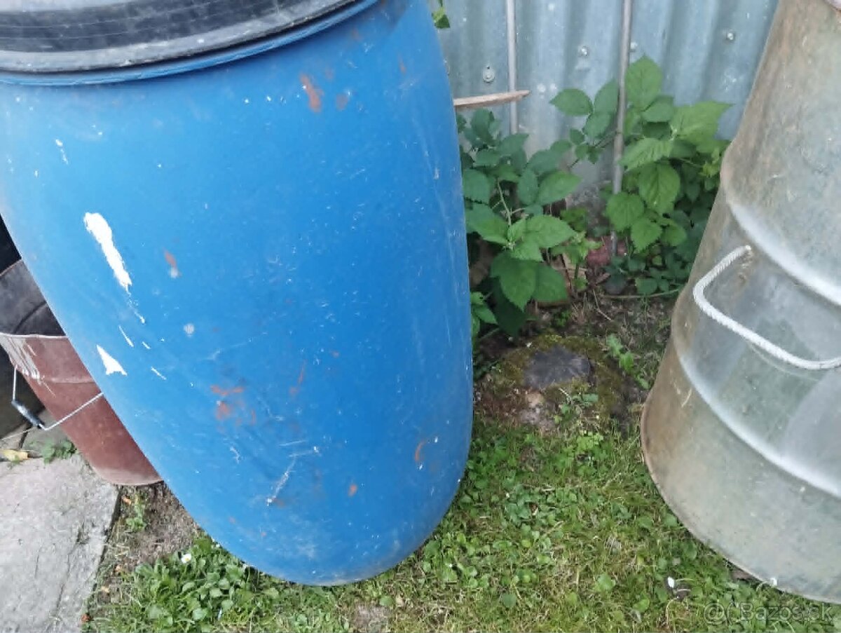 Plechove 200l sudy - 2
