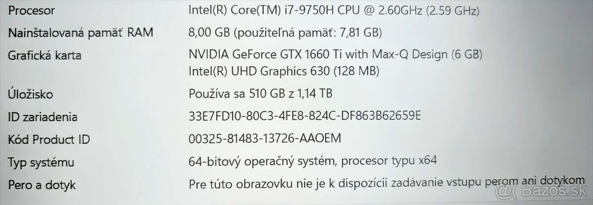 Dell G3 15-3590 - 2