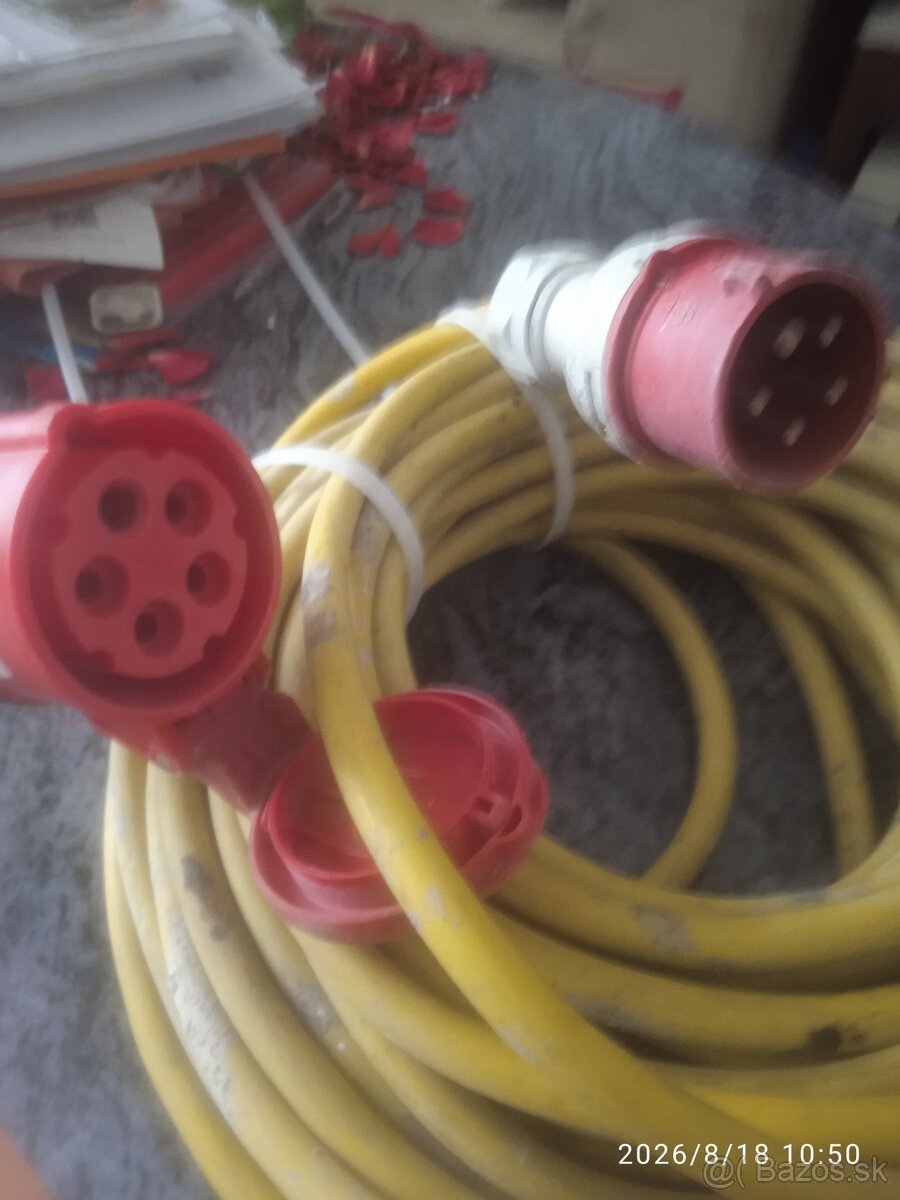 3- fazovy kabel (400V) 16A - 2