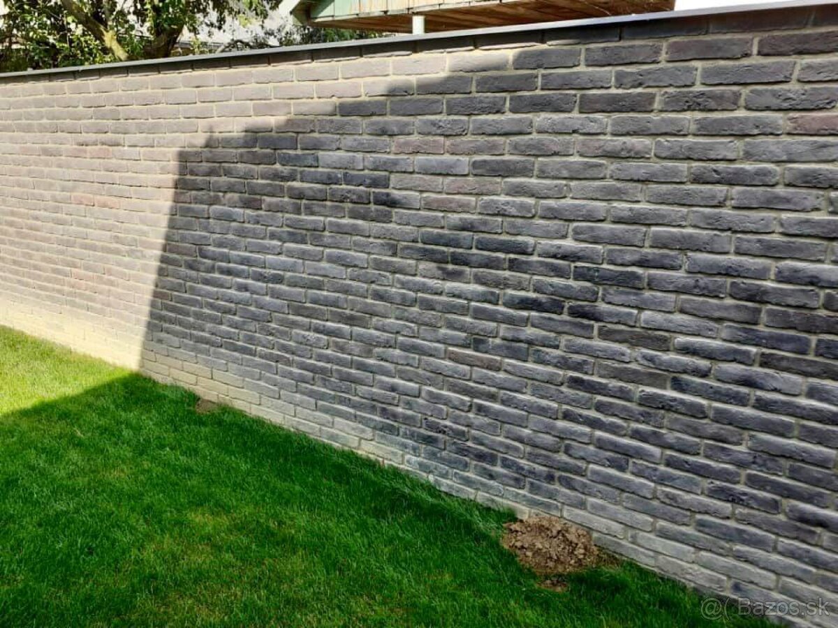 Tehlovy obklad Antracit - 2