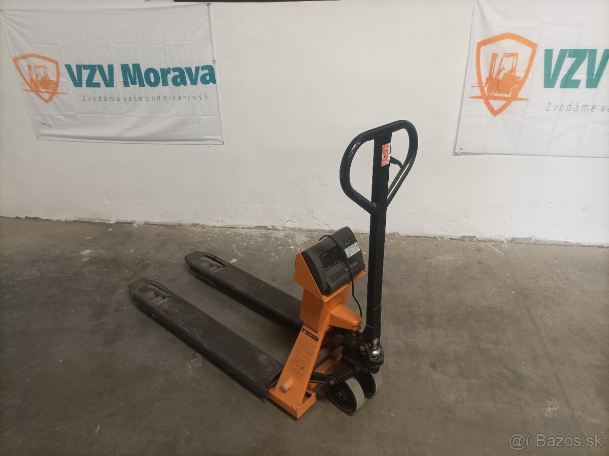 Ruční paletový vozík s váhou - 2