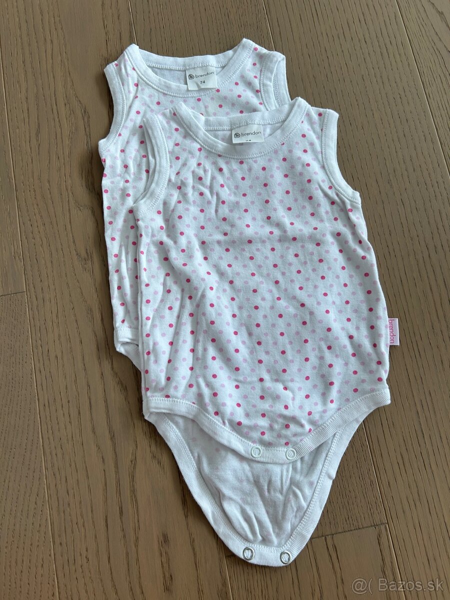 veľký balík letného oblečenia pre dvojičky 74-80 - 2