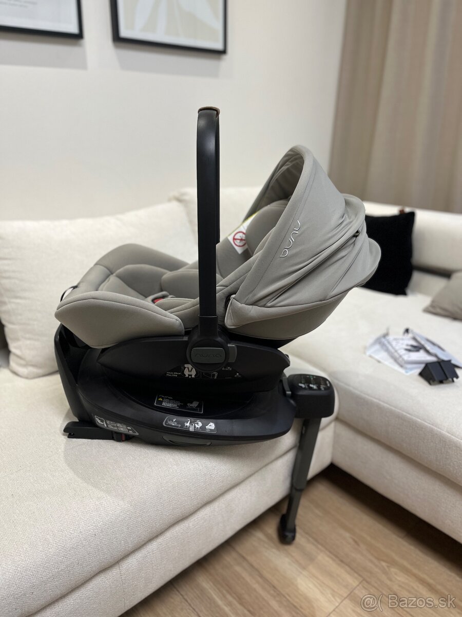 Polohovatelne vajicko nuna arra next s bazou isofix - 2
