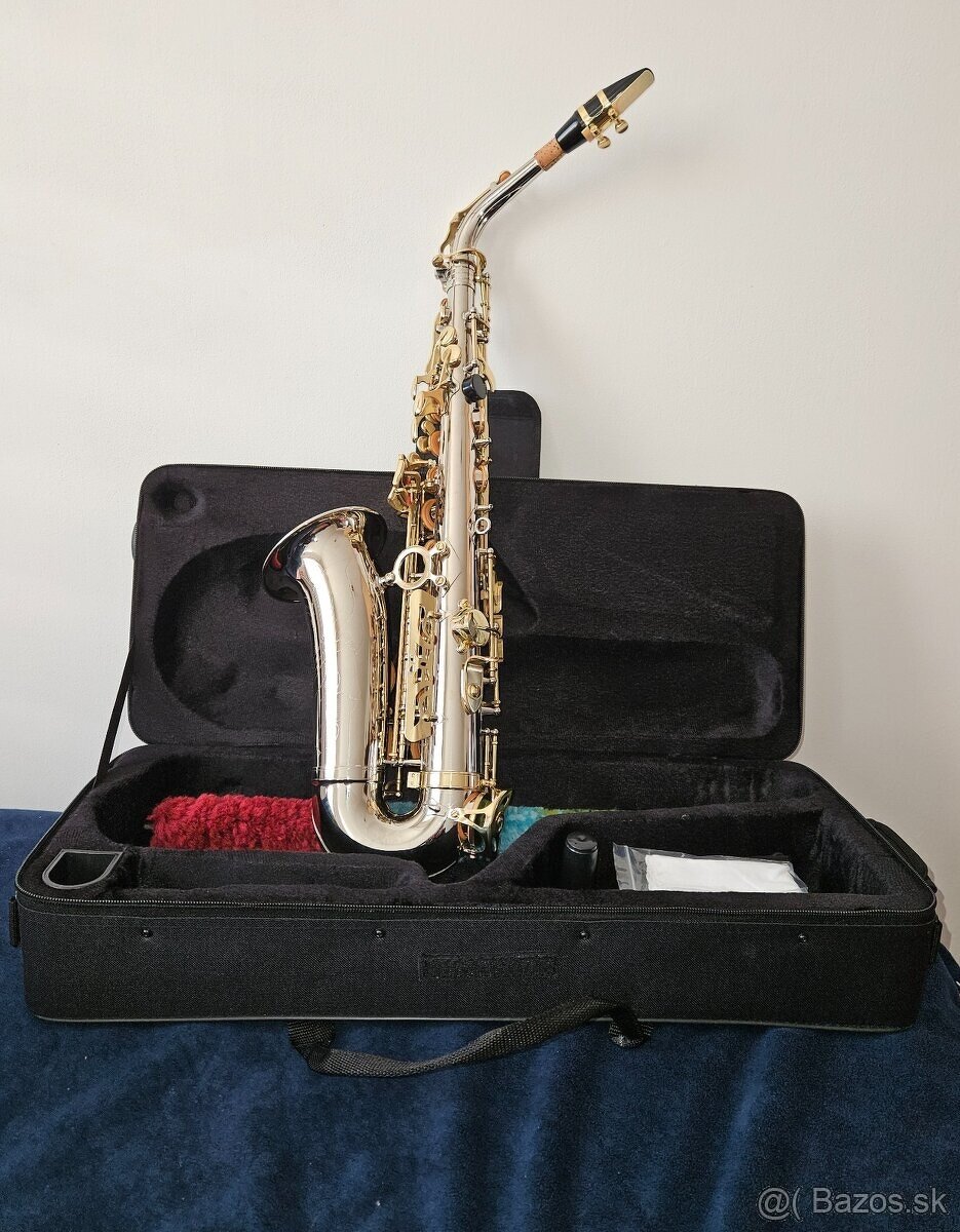 Alt sax silver gold - 2