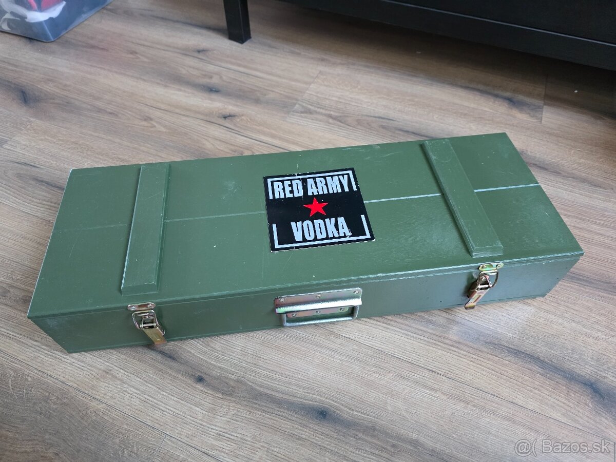 RED ARMY SAMOPAL 40% 1,2L DREVENÁ KAZETA - 2