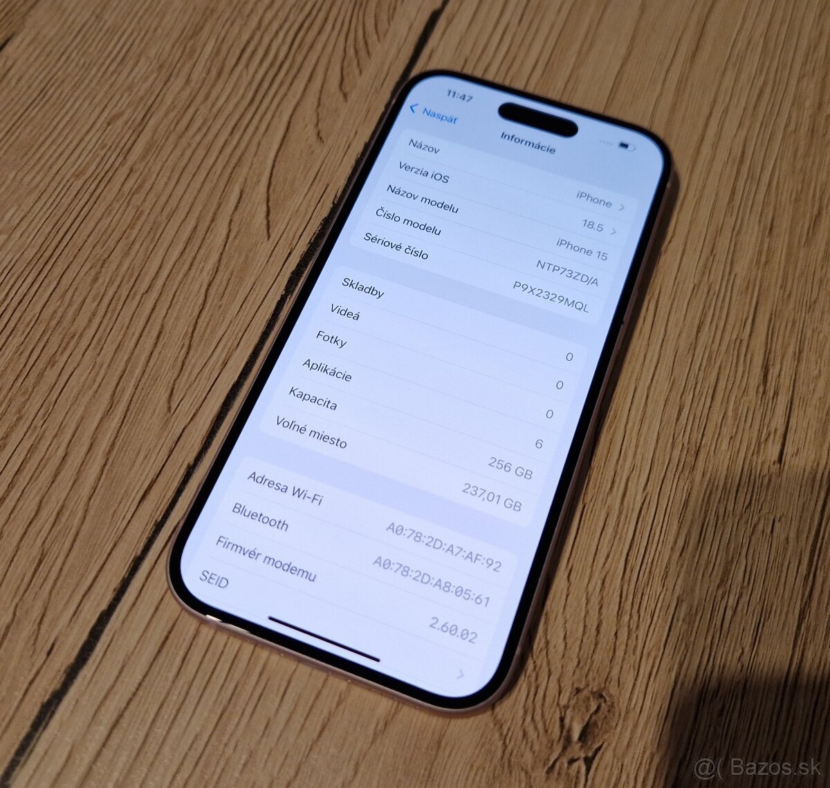 Apple iphone 15 256gb ružový - 2