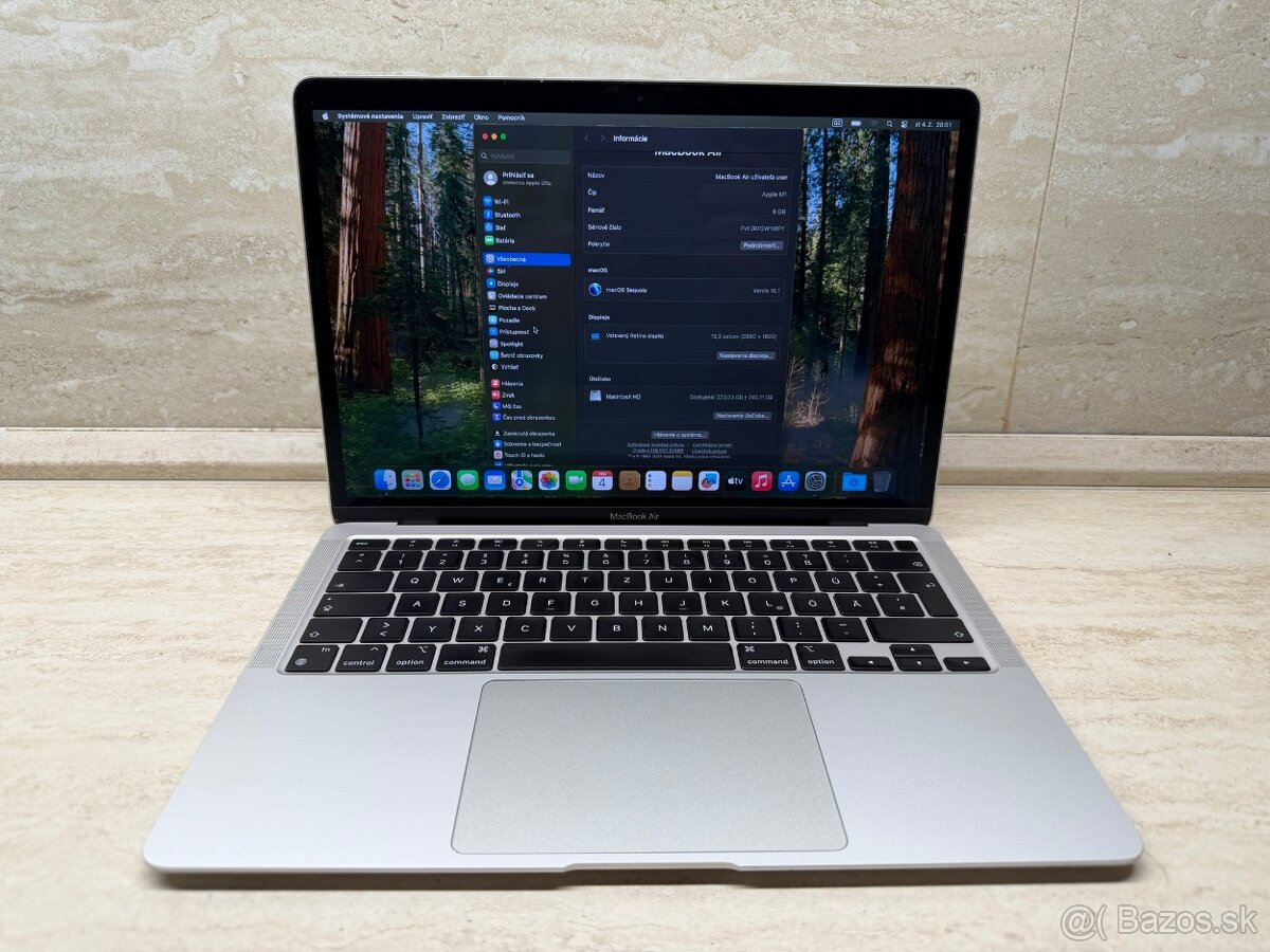 Apple MacBook Air 13'' M1 8/256GB Silver - 2