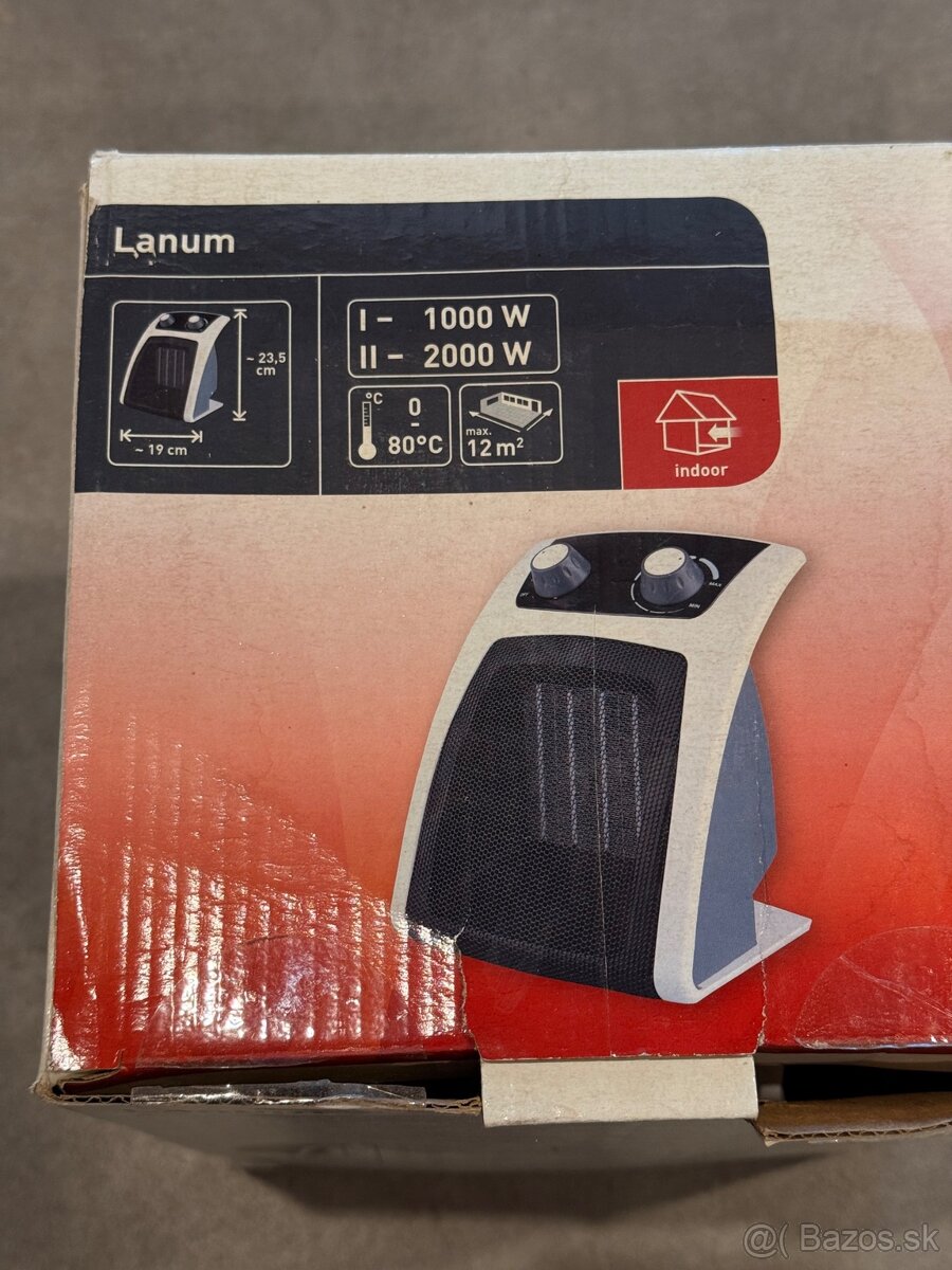 Keramický ohrievač - 2000W - 2