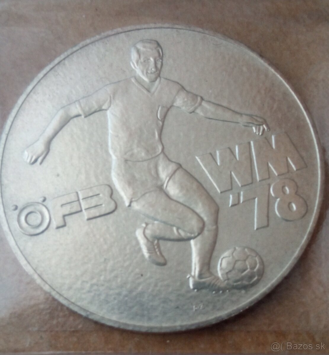 Ag medaila MS FIFA 1978 - 2