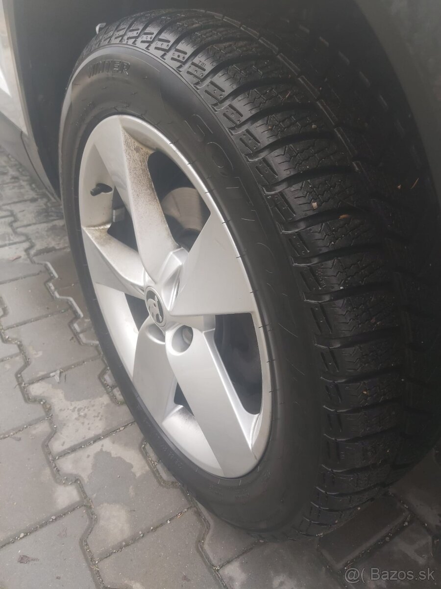 Predám hliníkové disky s gumami - 2