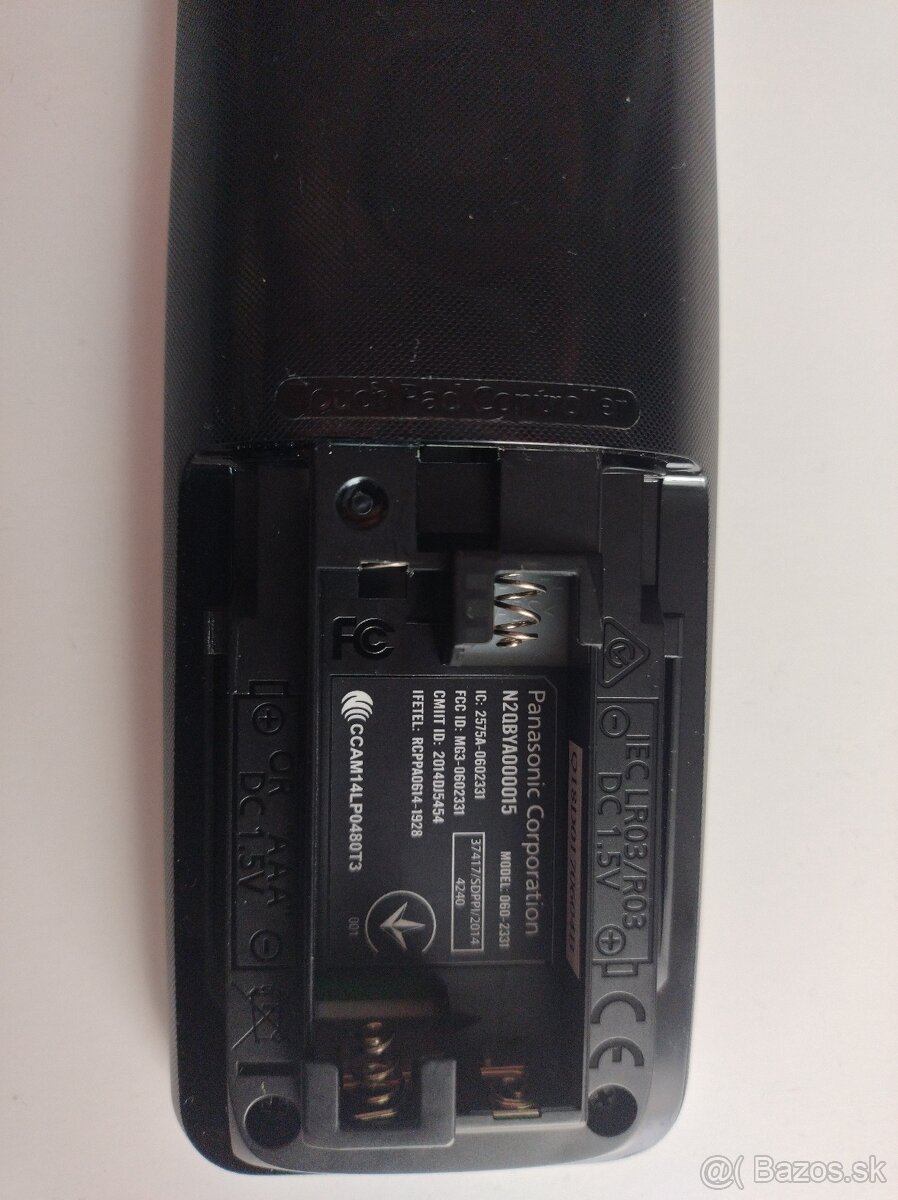 Predám dialkový ovládač k TV Panasonic - 2