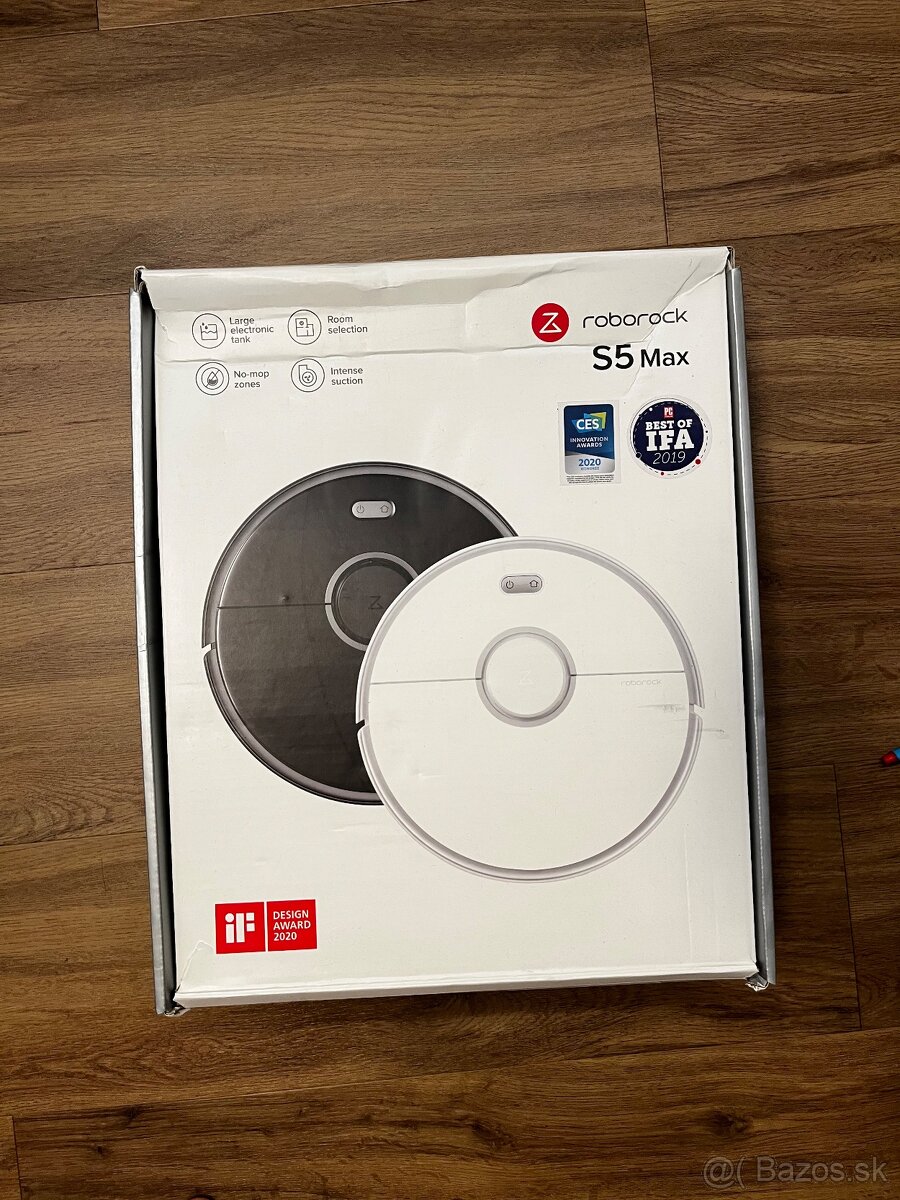 Vysávač s mopom 2v1 Xiaomi Roborock S5 Max - 2