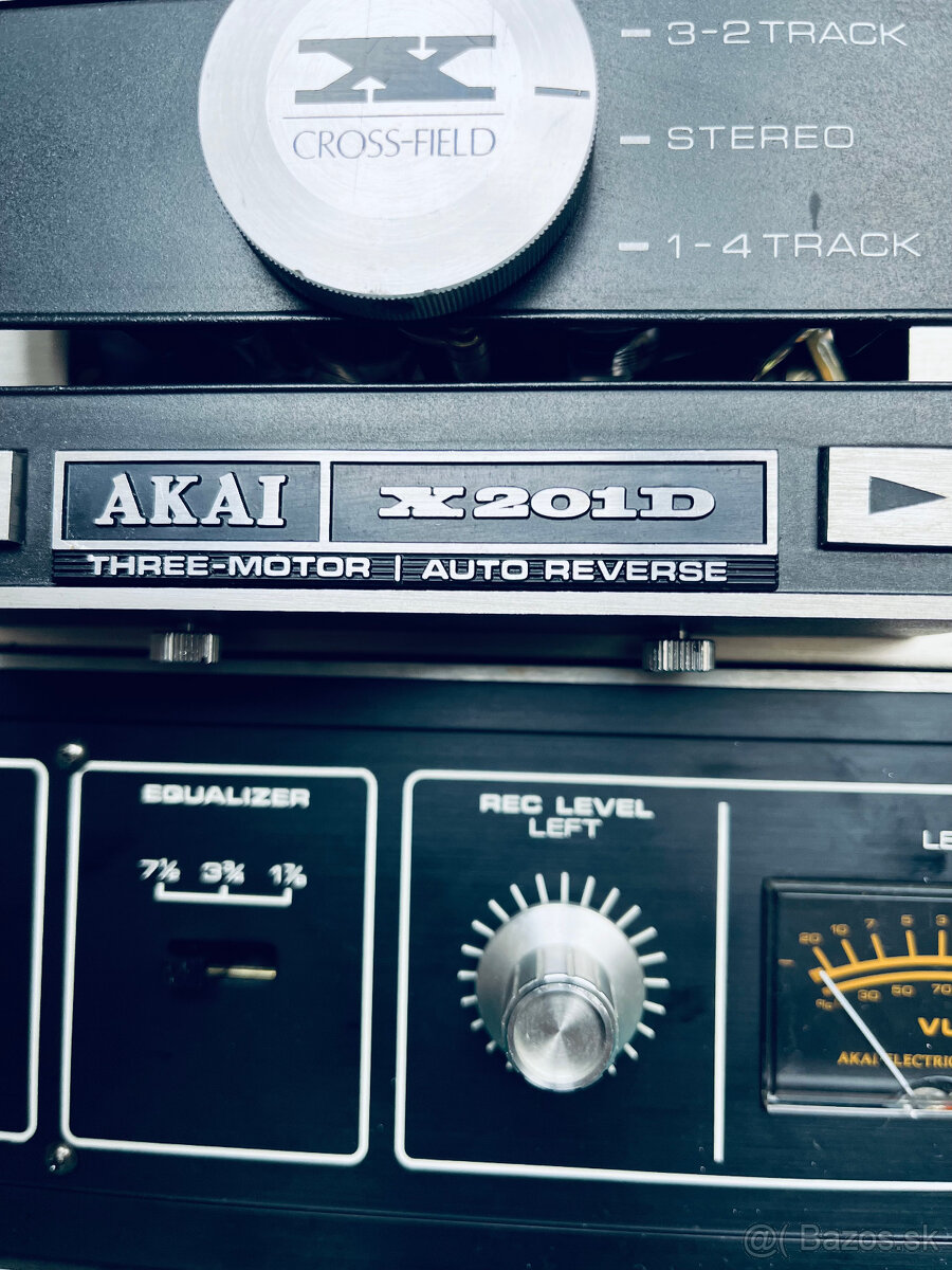 kotucovy mag . AKAI X201D reverz, 3 motory - 2